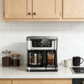 2-in-1 Drip Coffee Maker & K-Cup Brewer, 12 Cup Capacity, 1-4 Cup Select, Programmable, Auto Shut-Off, Spill-Free Spout