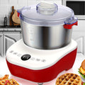 Electric Dough Mixer, 7L Capacity, 304 Stainless Steel, Fermentation & Dual Knead Modes, for Bread, Pizza, Pasta & Noodles